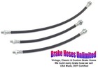 BRAKE HOSE SET Ford Country Squire 1950 1951
