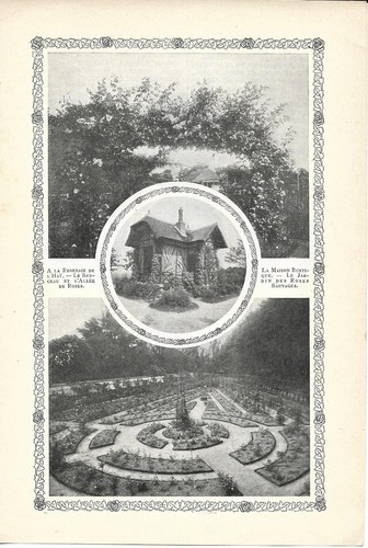 Un jardin est une oeuvre d'art - - Article Coupure de presse 1905 - Imagen 3 de 4