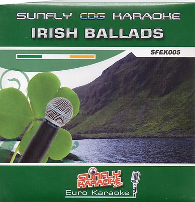 Sunfly Karaoke - Irish Ballads Traditional (SFEK005) (ideal für St Patricks Day)