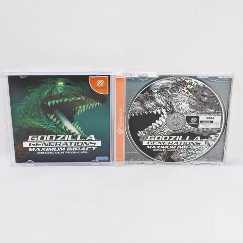 GODZILLA GENERATIONS Maximum Dreamcast Sega 8332 dc