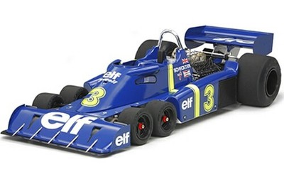 TAMIYA 1/12 REIFEN P34 6 RAD MIT ÄTZUNG (KUNSTSTOFF-KIT) 12036