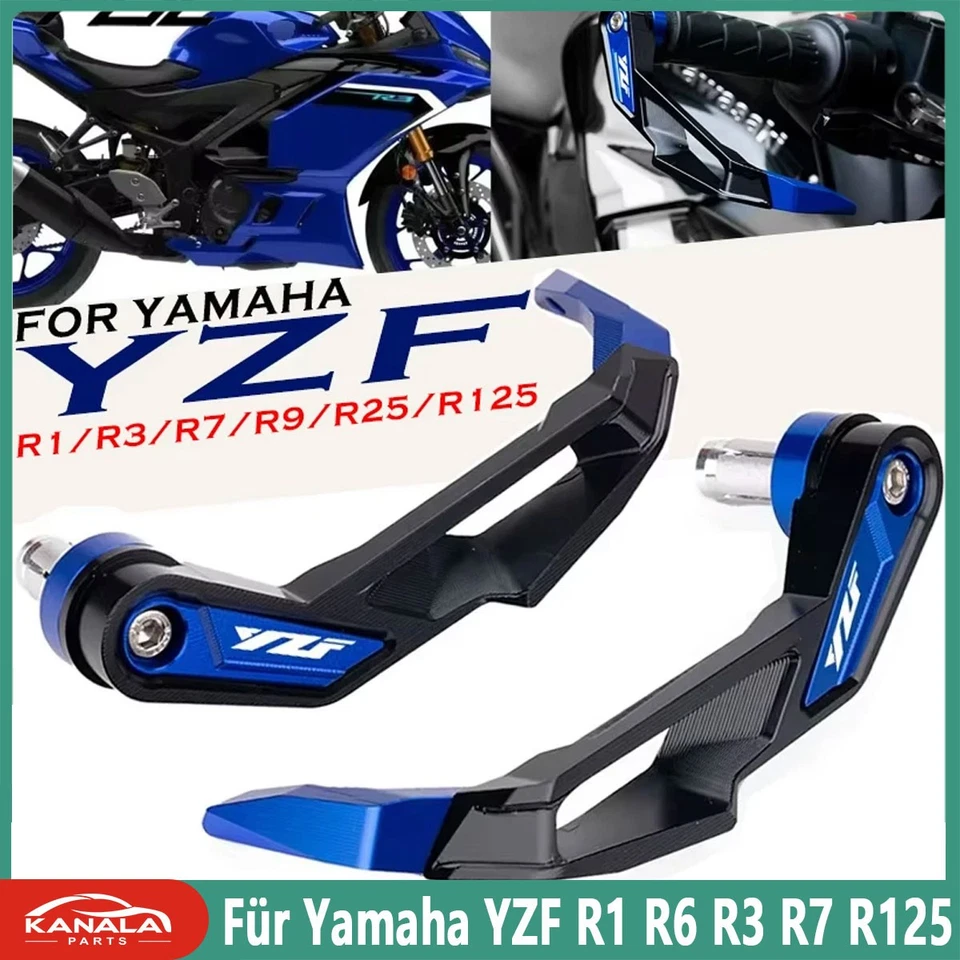 2026 Für Yamaha YZF R1 R6 R3 R7 R125 Brems- und Kupplungshebelschutz Handschutz - Bild 1 von 4