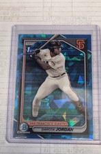 2024 Bowman Chrome Draft Sapphire Edition - Dakota Jordan #BDC-71 (RC)