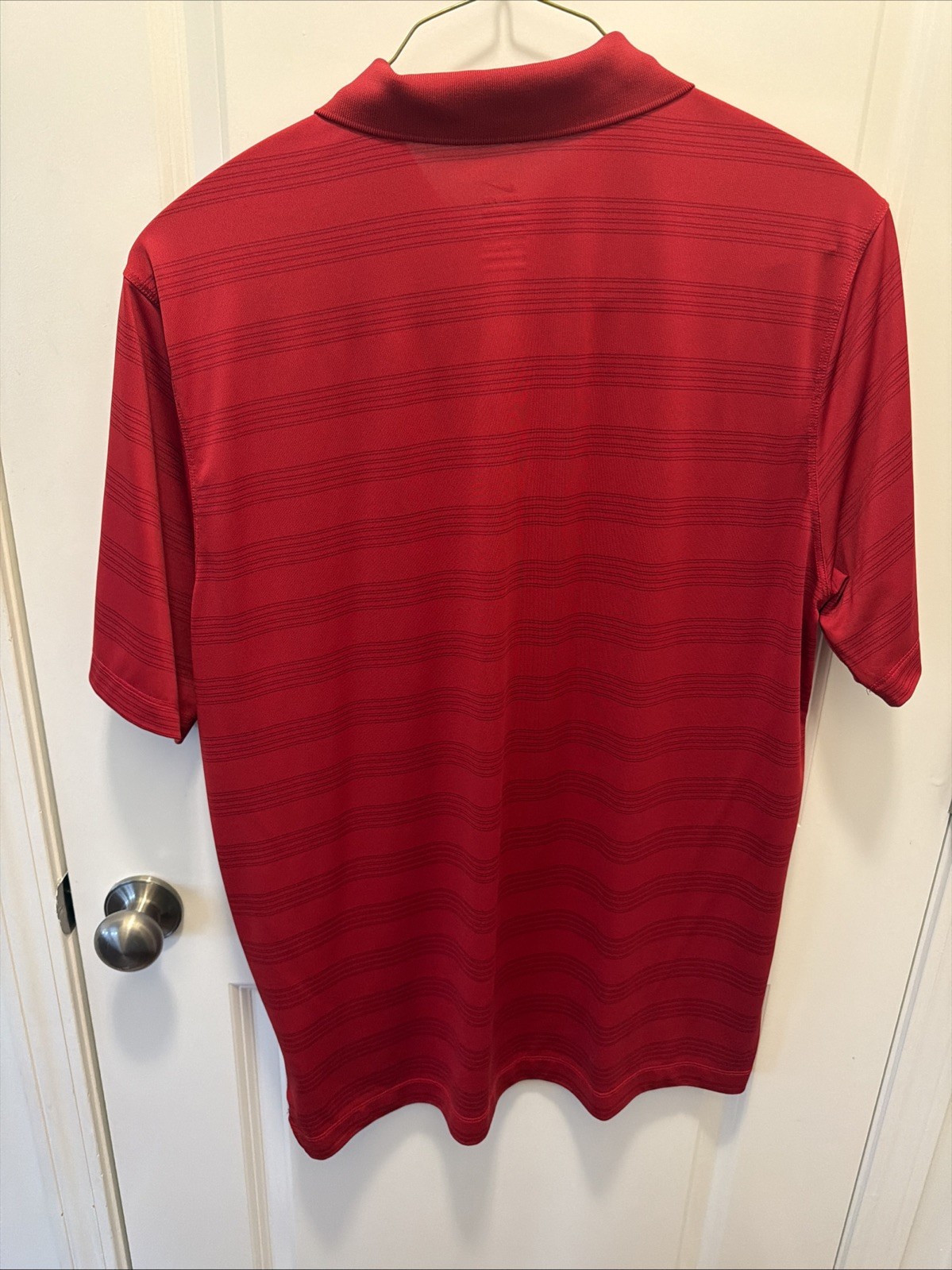 Nike Dri Fit MLB Boston Red Sox Red Polo Golf Baseball Shirt Men's Size XL thumbnail 6