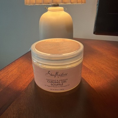 Shea Moisture Coconut & Hibiscus Curling Gel Souffle 12 oz