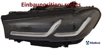 Abakus 444-11BARMLEAM2 Hauptscheinwerfer Rechts Scheinwerfer FüR BMW