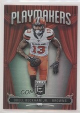 2019 Panini Donruss Elite Playmakers Odell Beckham Jr #PM-4 fm0