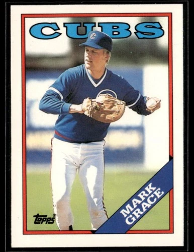 1988 Topps Traded #42T Mark Grace Rookie Card RC