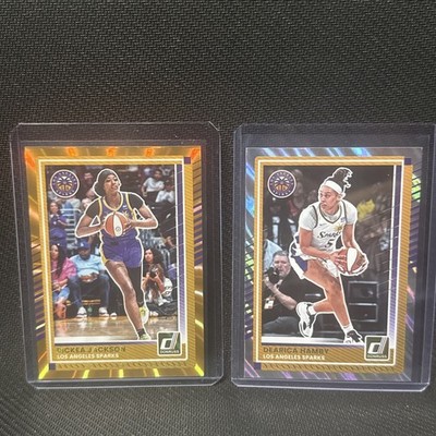 Rickea jackson donruss no. 49 orange laser /199 