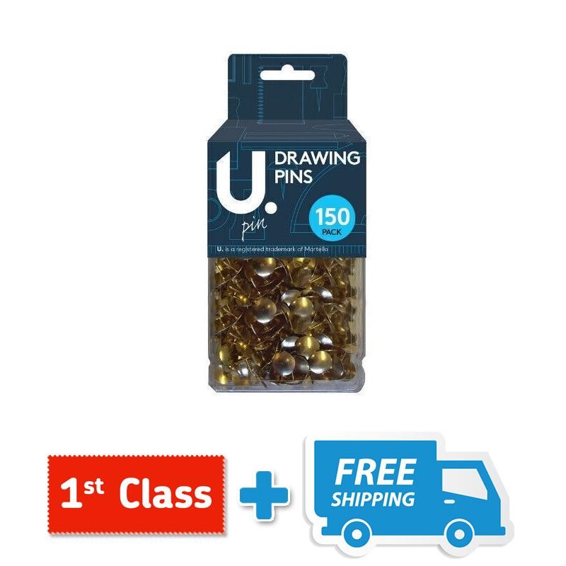 Pack of 150 Drawing Pins.