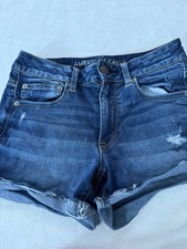 American Eagle super stretch high rise shortie shorts size 6 E12