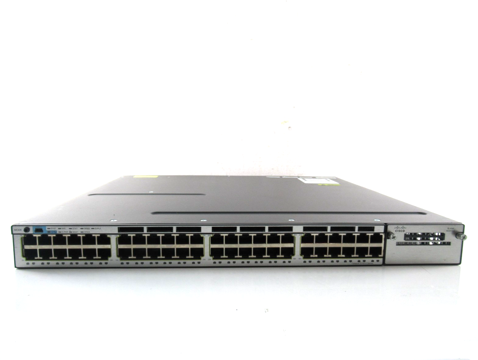 Cisco Catalyst 3750-X 48 x 10/100/1000 Ethernet Ports Stackable 1U Switch