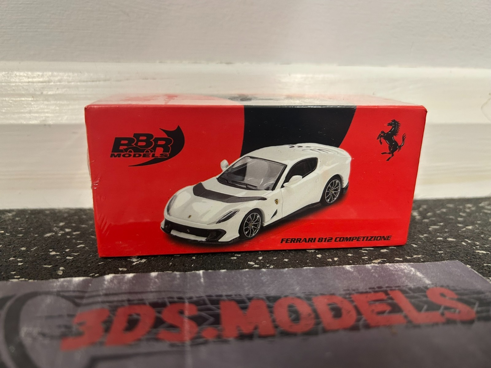 BBR FERRARI 812 COMPETIZIONE WHITE 1/64 *COMBINE POSTAGE*