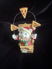 Enesco Pizza Hut Hand Tossed Tidings Ornament New In Box