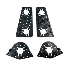 55 56 57 Chevy Door Striker Lock Plates 1955 1956 1957 Chevrolet New