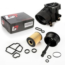 Ölfilter Gehäuse Ölkappe Dichtungen 03P115389A für VW POLO 6R 1.2 TDI 75 PS