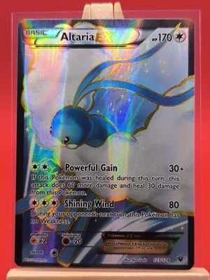 Altaria EX 123/124 X & Y Fates Collide Ultra Rare Full Art Holo