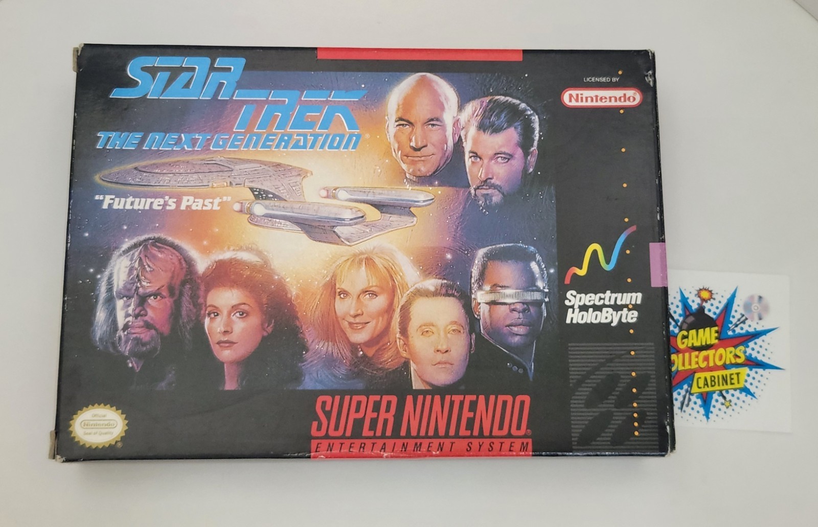 Star Trek: The Next Generation - Future's Past (Super Nintendo) SNES Game Tested