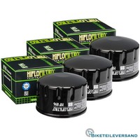 3X Hiflo Premium ÖLfilter HF896