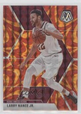 2019-20 Panini Mosaic Reactive Orange Prizm Larry Nance Jr #187 05x0