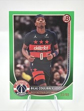 2025-26 Bowman Basketball Bilal Coulibaly #98 Green /99