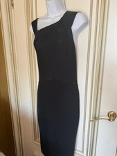 Chanel 22K LOGO CASHMERE DRESS RUNWAY NWT SIZE 38 BLACK BLING