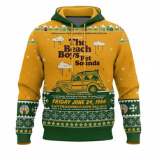 The Beach Boys Yellow Christmas Hoodie S-5XL M1R75