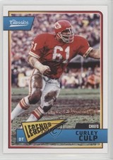 2018 Panini Classics Legends Curley Culp #139 HOF 0uf1