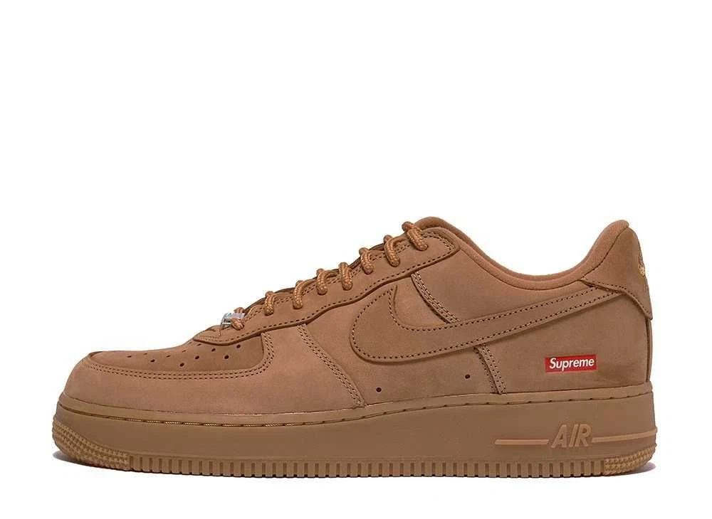 Supreme × Nike Air Force 1 Low FlaxWheat DN1555 200 26 cm jamais utilisé