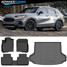 Fits 23-26 Honda HR-V 25 Acura ADX Floor Mats Carpets Rear Trunk Cargo Liner TPE