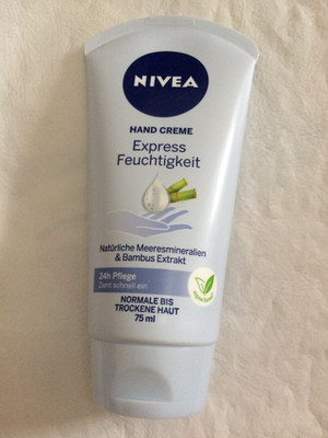 Nivea Express Feuchtigkeit Hand Creme 75 ml