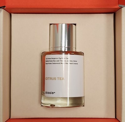 Dossier Citrus Tea 50ml 1.7oz Unisex Eau De Parfum Le Labo Thé Noir 29 Inspired
