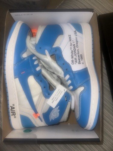 Size 11 Jordan 1 Retro OG x Off-White High UNC BRAND NEW NEVER WORN Send Offers - Picture 15 of 24