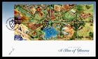 DR WHO 2010 NEW ZEALAND FDC BLOCK SLICE OF HEAVEN R79984