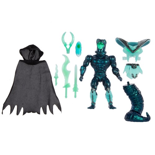 Masters Of The Universe Origins – Action Figure Duplico, Snake Men, Articolata Con Accessorio E Fumetto, HKM91 - 2