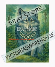 500 piece jigsaw puzzle Wolf Celtic Knot Forest woodland