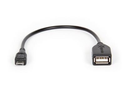 Hamlet Cavo Micro OTG adattatore da micro usb ad usb femmina