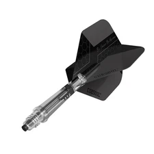 CUESOUL KOFF Carbon Dart Shaft with Replacement Shaft End ,Big Standard-Black