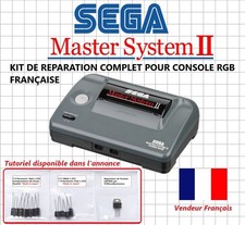 SEGA Master System 2 - Kit Condensateurs / Réparation Complet - Modèle RGB FR 