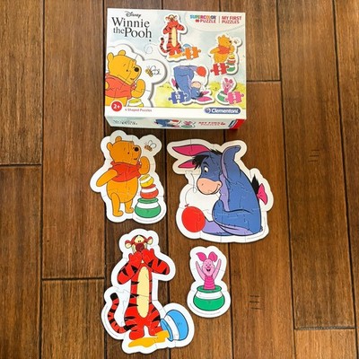 Disney Winnie the Pooh My First Puzzles Clementoni Toddler Puzzle Set