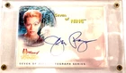 Women of Star Trek Voyager 2001 Autograph Jeri Ryan Seven of Nine Beautiful