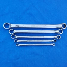 Lot of 5 Gedore Metric Offset Box Wrenches - used