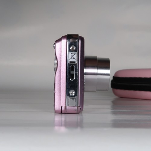 Sony Cybershot DSC-W210 12.1MP Digital Camera Pink, Case, SD Card - Very Good - Photo 14 sur 17