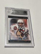 Aeneas Williams Signed Card Score Men Of Canton Slabbed Beckett BAS COA a