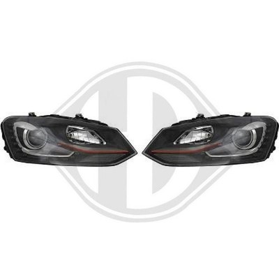 Hauptscheinwerfersatz Diederichs 2206787 Hd Tuning für