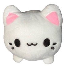 Meowchi Tasty Peach Studios 7'' White Cat Plush Kawaii Cute 2016 New Without Tag