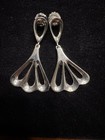 Taxco Heavy Sterling silver earrings. 19.4 G — photo 1