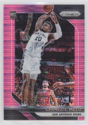 2018-19 Panini Prizm Pink Pulsar Prizm 27/42 Chimezie Metu #241 Rookie RC 1b8