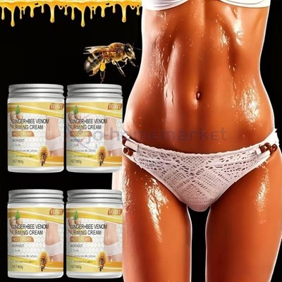 4Pack Bee Venom Heat Massage Cream - Hypoallergenic Sports Cream 3.52oz