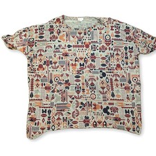 LuLaRoe Irma Top 3XL Disney Mickey Minnie Geo...